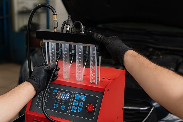 Пример работы по ультразвуковой чистке форсунок в автосервисе Injector.UA Киев