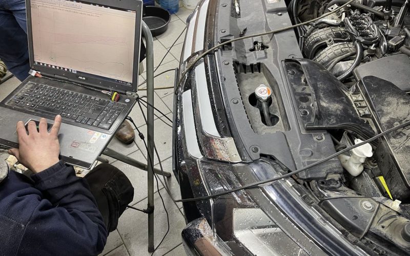 діагностика міцубісі осцилографом