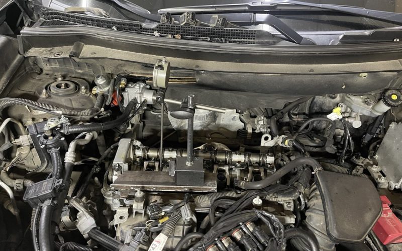 регулировка тепловых зазоров клапанов