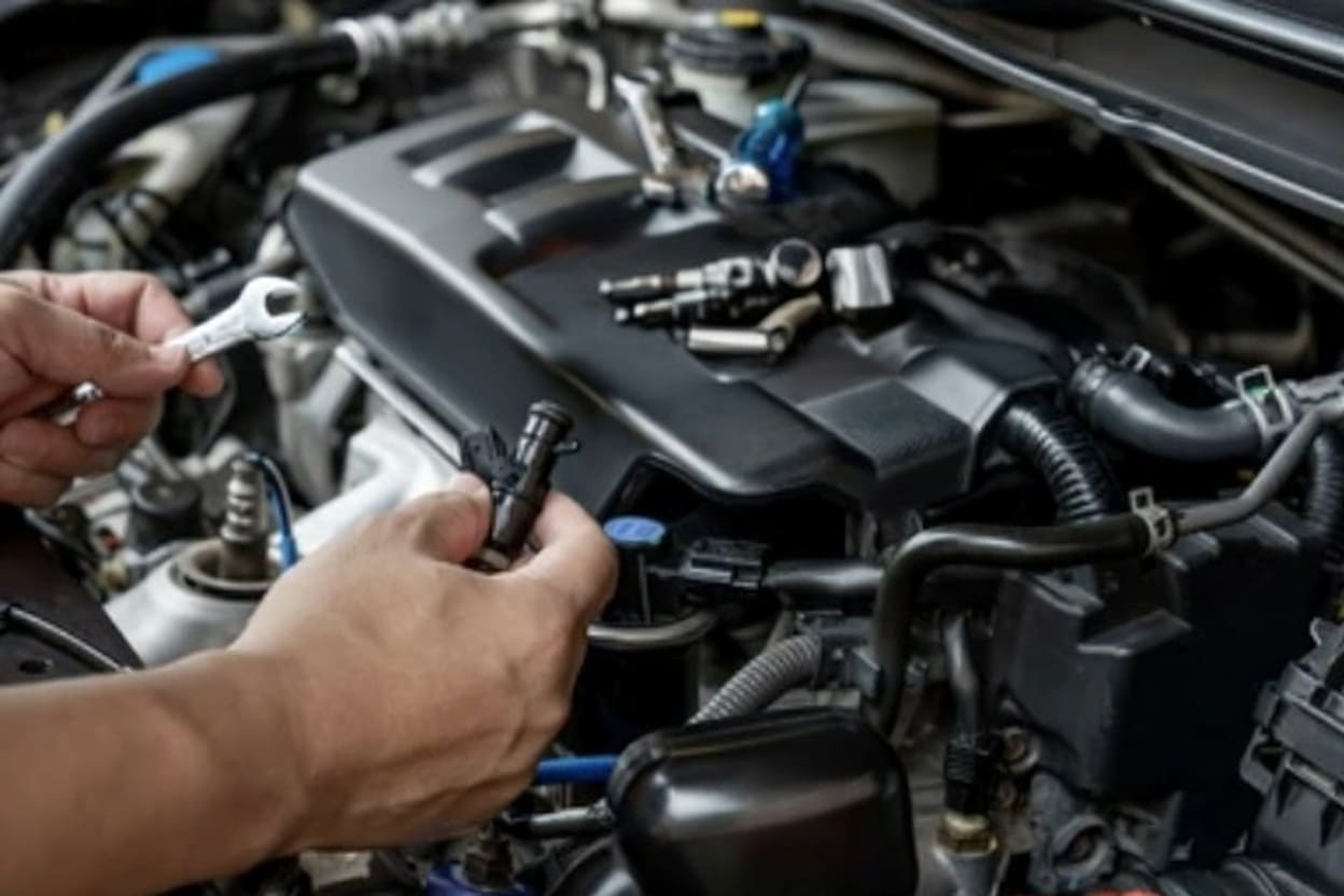 Пример работы по ультразвуковой чистке форсунок в автосервисе Injector.UA Киев