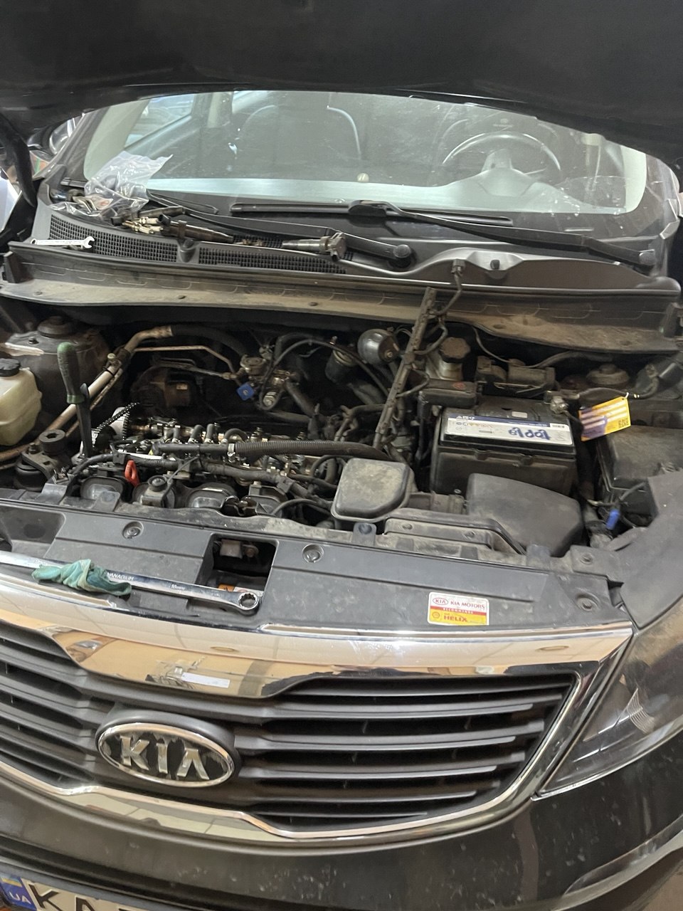 Пример работы по ультразвуковой чистке форсунок в автосервисе Injector.UA Киев